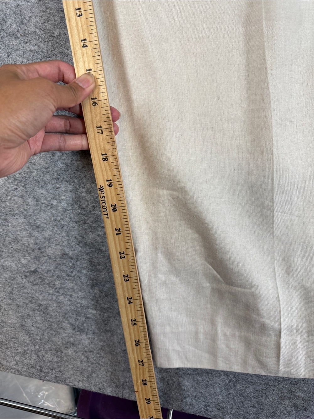 Banana Republic Linen Blend Wide Leg Pants Cream Size 2 Quiet Luxury Miinimalist - Picture 5 of 11